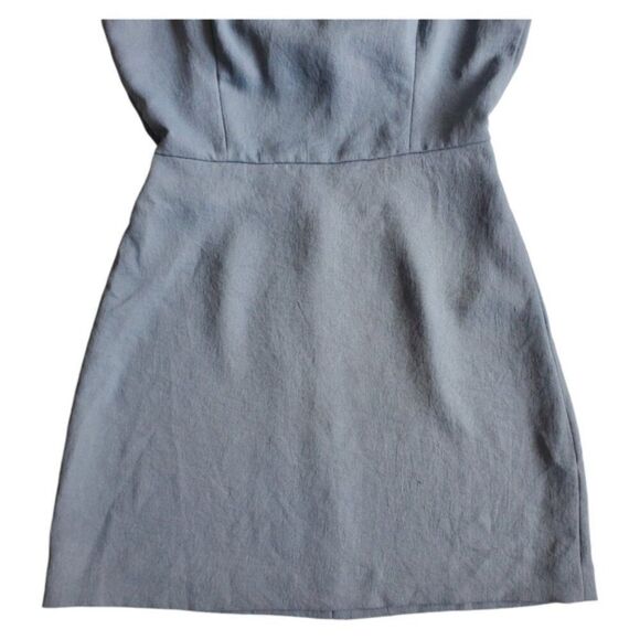 Wilfred Granite Blue New Encoulement Tie Back Dress Size 2 - Picture 5 of 9